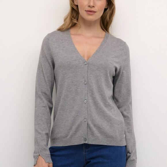 CREAM brand Dela Cardigan Light grey Size M NWT - Picture 2 of 6